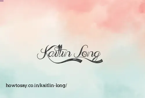 Kaitlin Long
