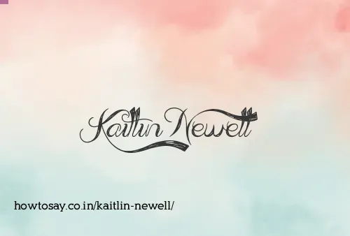 Kaitlin Newell