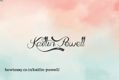 Kaitlin Powell