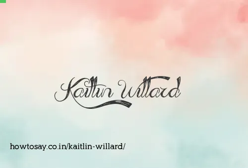 Kaitlin Willard