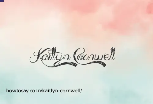 Kaitlyn Cornwell