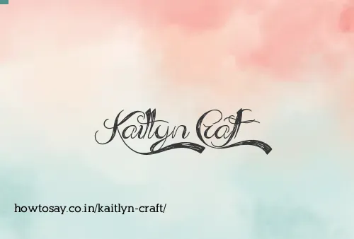Kaitlyn Craft