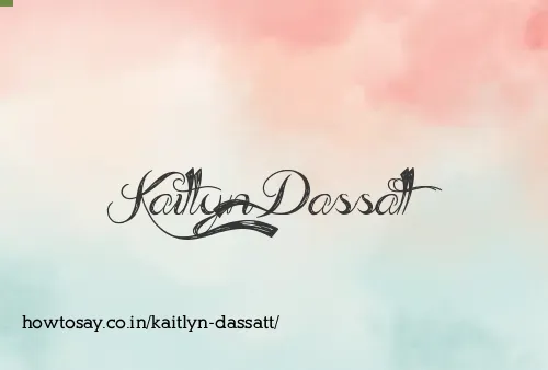 Kaitlyn Dassatt