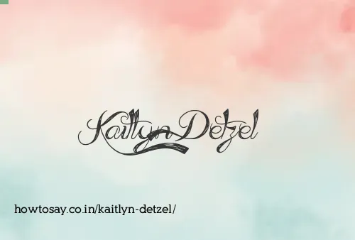 Kaitlyn Detzel