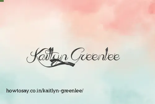 Kaitlyn Greenlee