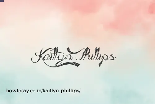 Kaitlyn Phillips