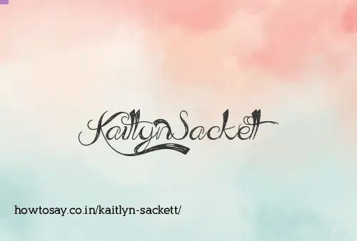 Kaitlyn Sackett