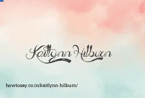Kaitlynn Hilburn