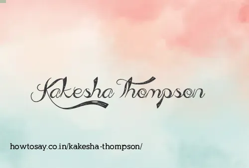 Kakesha Thompson