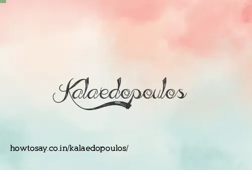 Kalaedopoulos