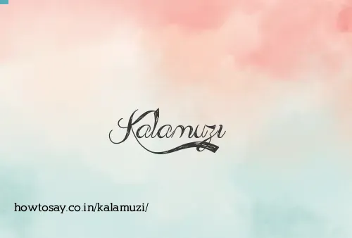 Kalamuzi