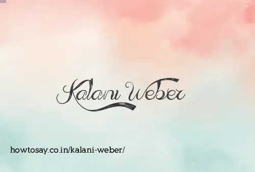 Kalani Weber
