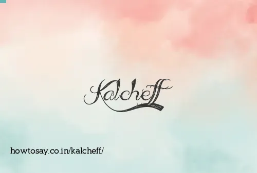 Kalcheff
