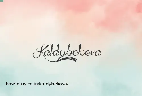 Kaldybekova