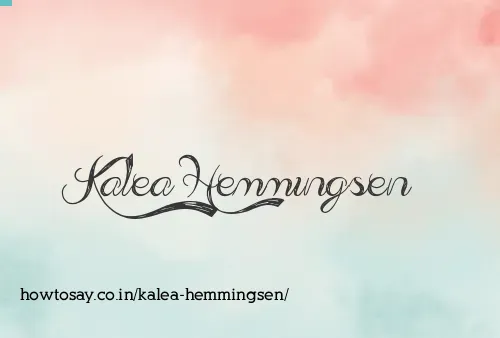 Kalea Hemmingsen