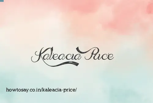 Kaleacia Price