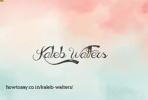 Kaleb Walters