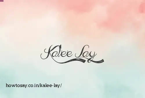 Kalee Lay