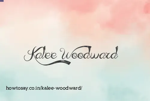 Kalee Woodward