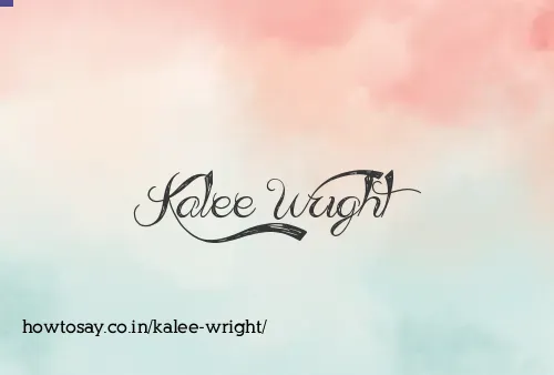 Kalee Wright
