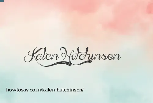 Kalen Hutchinson