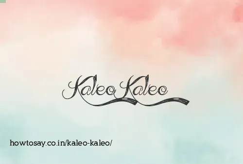 Kaleo Kaleo
