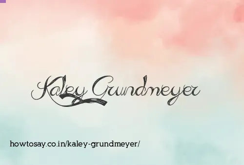 Kaley Grundmeyer