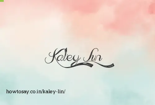 Kaley Lin
