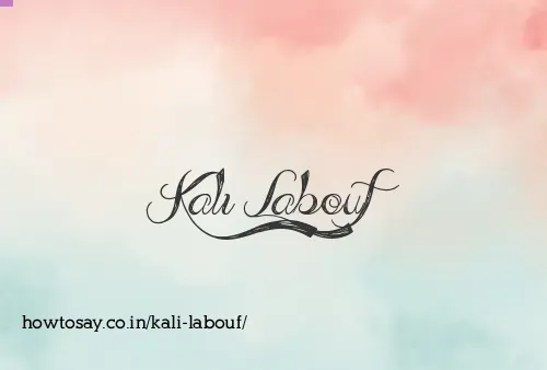 Kali Labouf