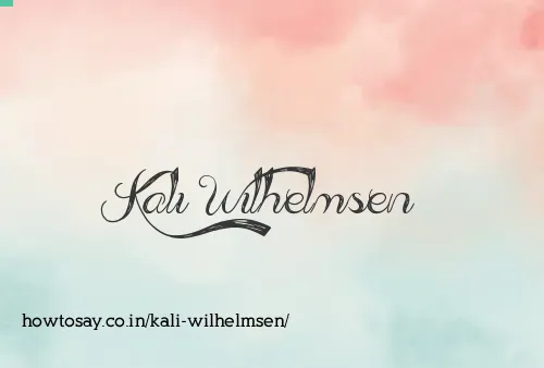 Kali Wilhelmsen