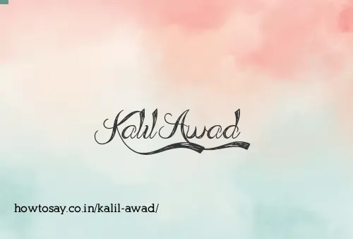 Kalil Awad