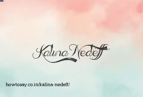 Kalina Nedeff