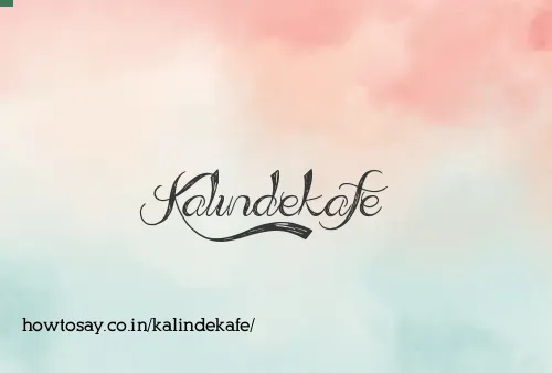 Kalindekafe