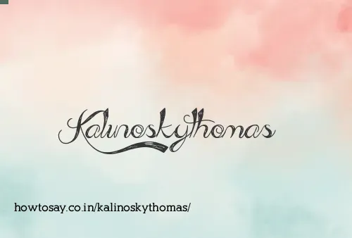 Kalinoskythomas
