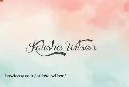 Kalisha Wilson