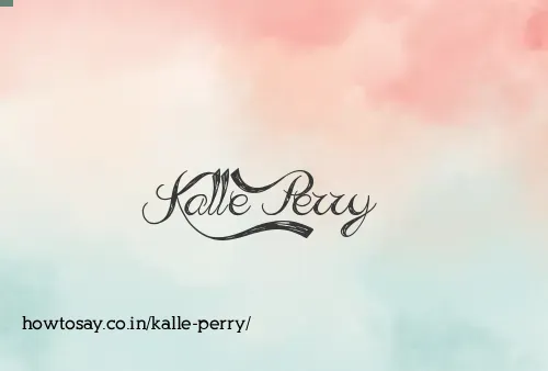 Kalle Perry