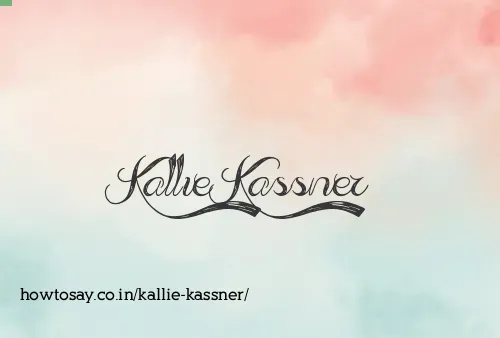Kallie Kassner