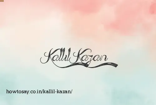 Kallil Kazan