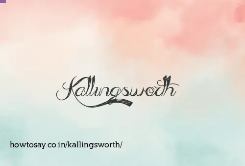 Kallingsworth