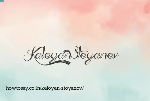 Kaloyan Stoyanov