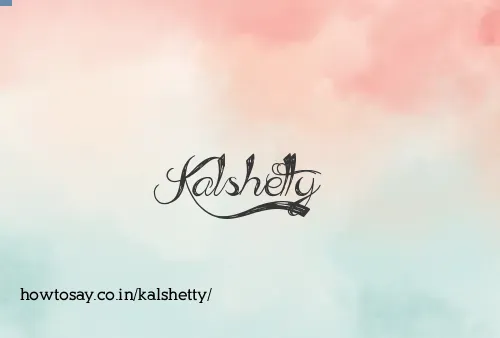 Kalshetty