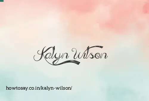 Kalyn Wilson