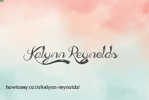 Kalynn Reynolds