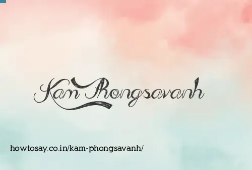 Kam Phongsavanh