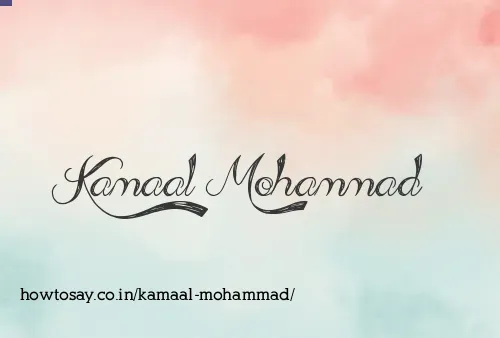 Kamaal Mohammad
