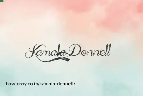 Kamala Donnell