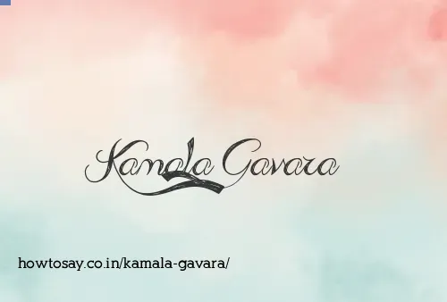 Kamala Gavara