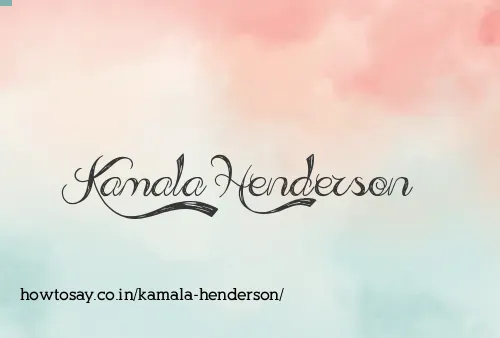 Kamala Henderson