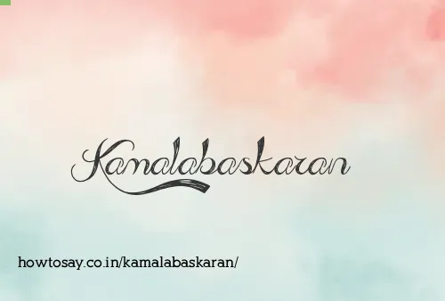 Kamalabaskaran