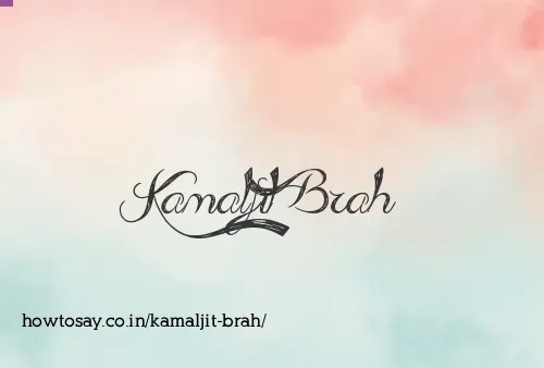 Kamaljit Brah